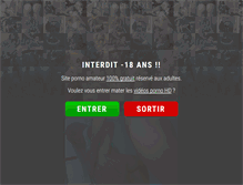 Tablet Screenshot of amatrices-sexe.com